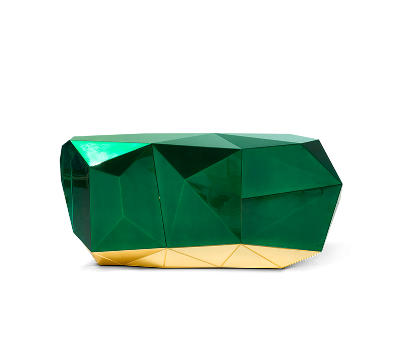 Diamond Emerald Sideboard
